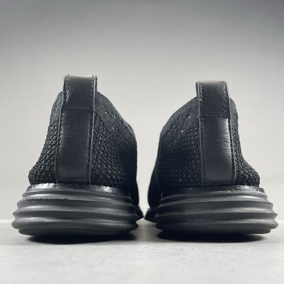 Cole Haan Original Grand Men’s 9 M Stitchlite Wingtip Black Casual Dress Shoes - Picture 3 of 9